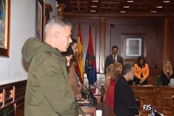 Cruz Roja alza la voz en el Pleno de Telde contra la lacra machista/FJS Fotografía.